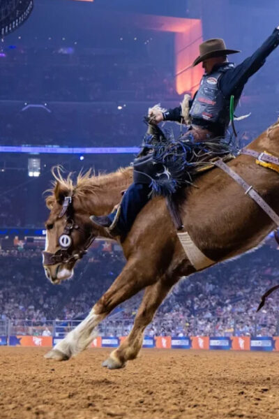 cowboy riding a horse
