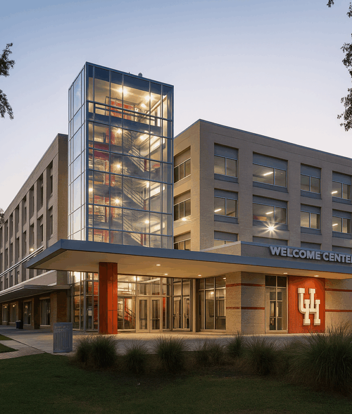 University of Houston Welcome Center Exterior