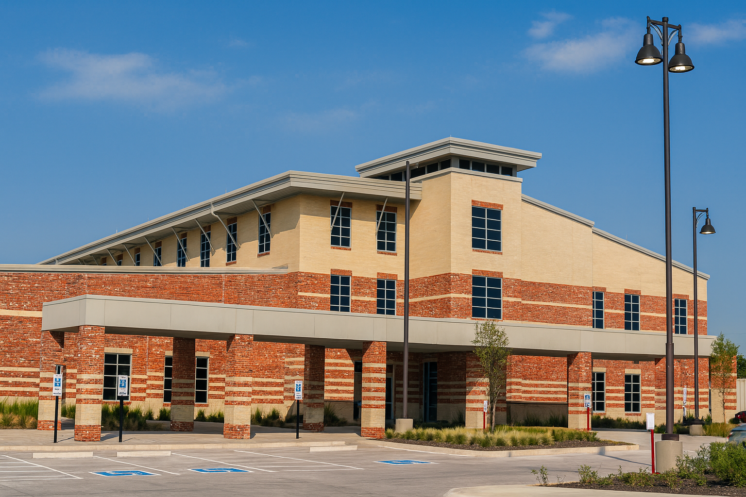 HCC Academic Center Exterior Building