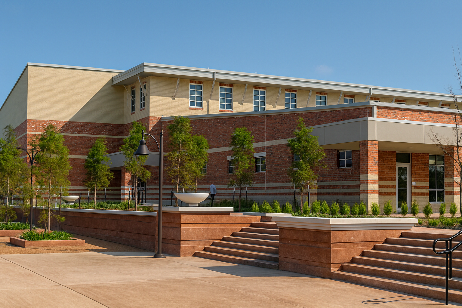 HCC Academic Building Exterior