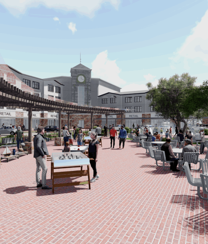 Bastrop Hotel Rendering