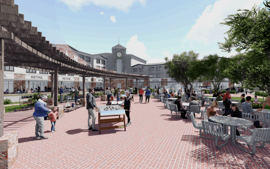 Bastrop Hotel Rendering