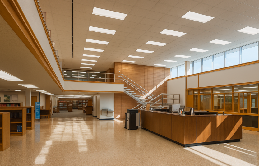 Wharton Junior College Interior