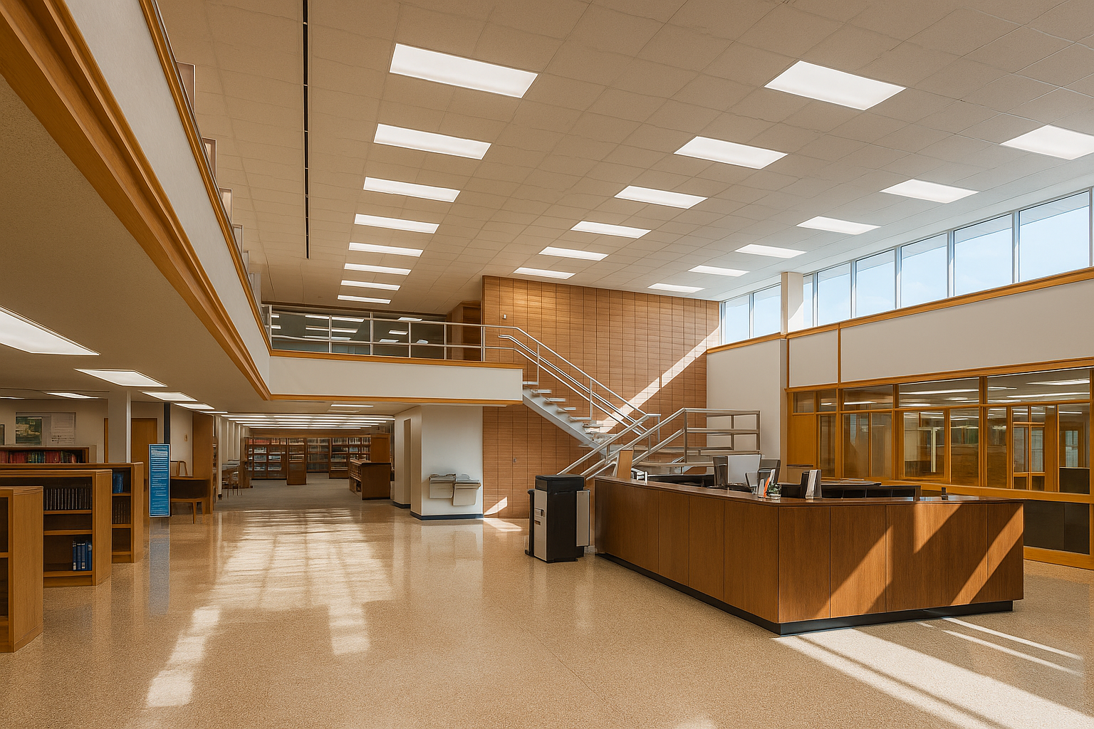 Wharton Junior College Interior