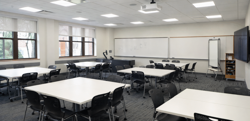 Rice University Rayzor Room interior
