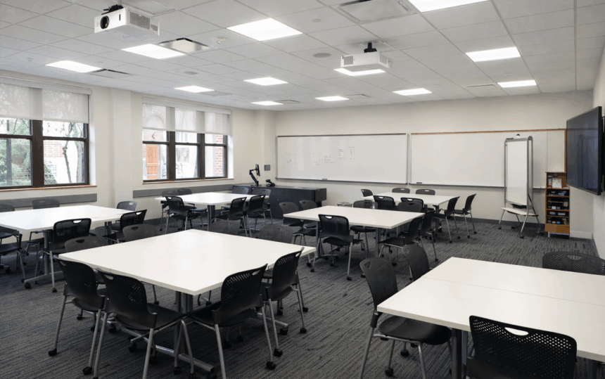 Rice University Rayzor Room interior